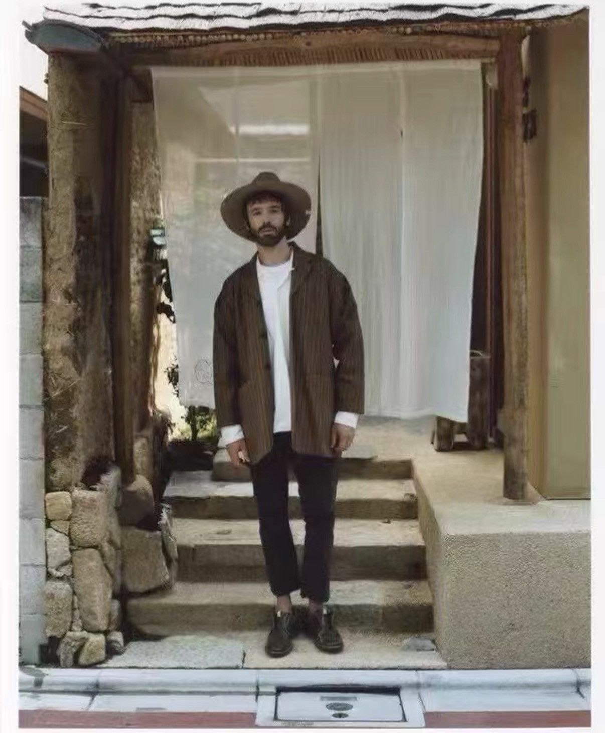 Visvim VISVIM ASCOT CONOID JKT SANTOME Exquisite striped blazer Size US S / EU 44-46 / 1 - 7 Thumbnail