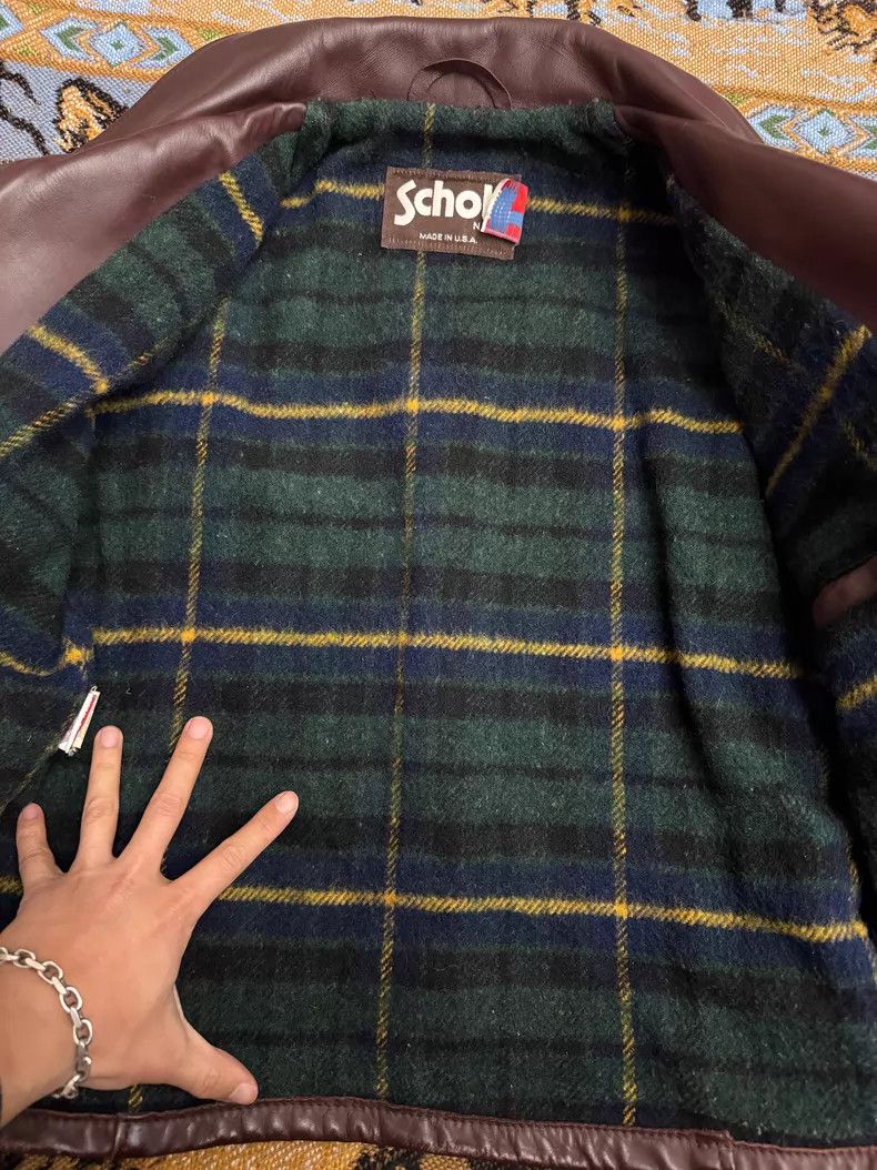 Schott Schott Co-branded American vintage biker jacket Size US L / EU 52-54 / 3 - 8 Thumbnail