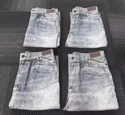 VIBE Vintage washed digital patchwork printed rare jeans Size US 30 / EU 46 - 5 Thumbnail