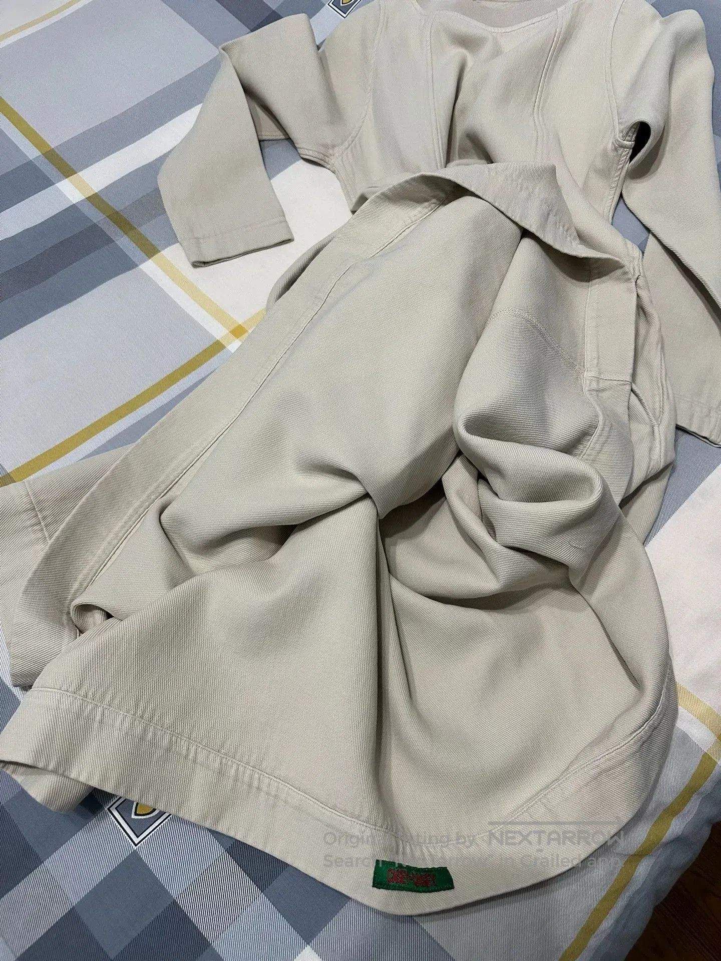 Casey Casey Casey Casey White Dress in Excellent Condition. Size M / US 6-8 / IT 42-44 - 7 Thumbnail