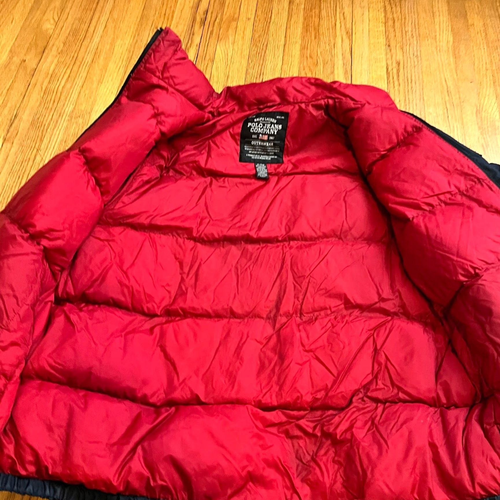 Polo Ralph Lauren Polo Jeans Co Jacket Mens XL Down Puffer Black Ralph Lauren Polo Jeans Co Jacket Mens XL Down Puffer Black Size US XL / EU 56 / 4 - 7 Thumbnail