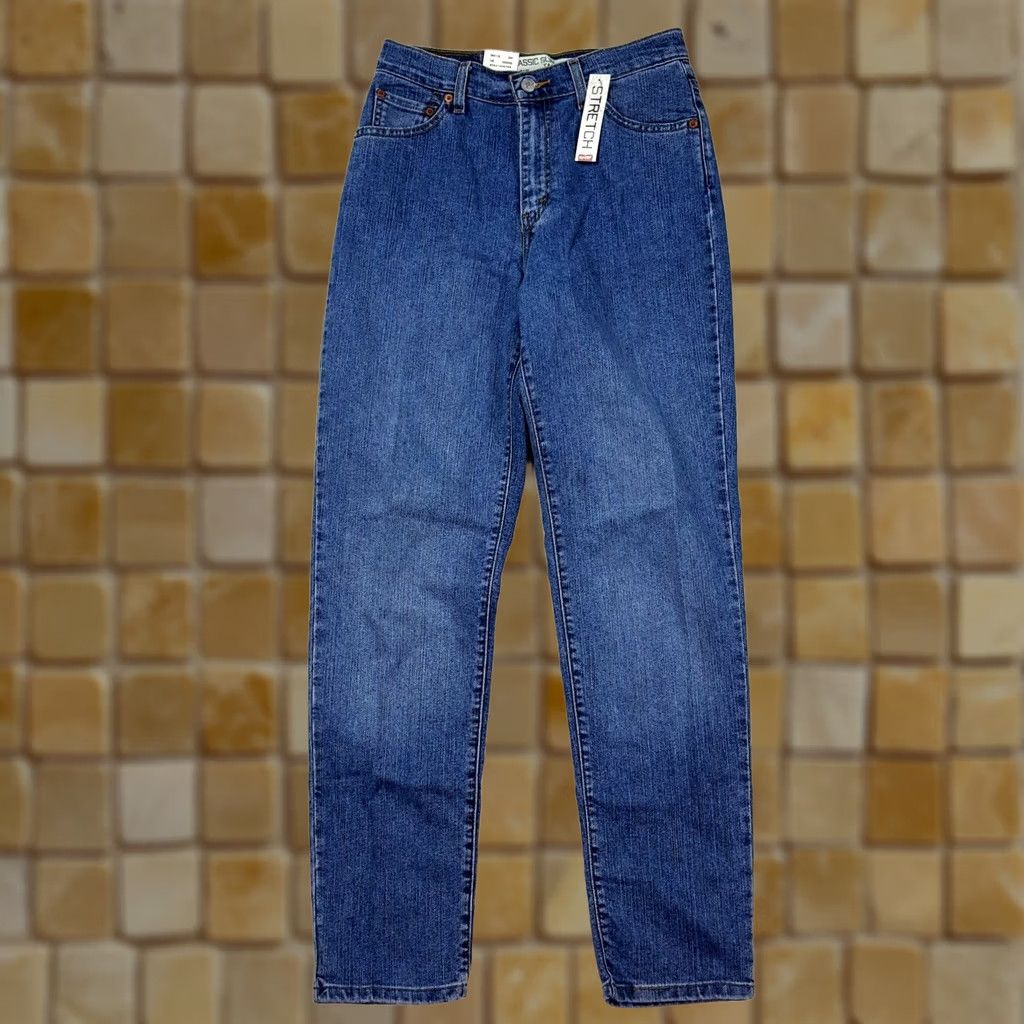 Levi's VINTAGE Levi's 512 Slim Denim Blue Jeans Women Size 6 28" 31" Inseam Size 28" / US 6 / IT 42 - 1 Thumbnail
