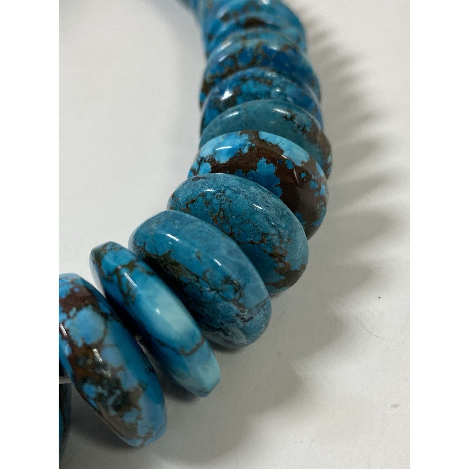 Other Vintage Native American Navajo Turquoise Necklace Size ONE SIZE - 6 Thumbnail