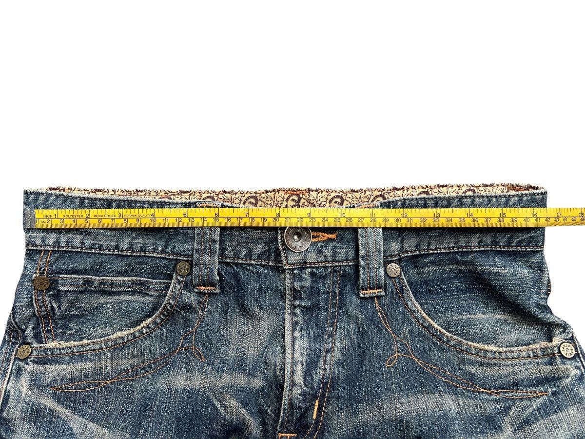 Edwin Vintage Edwin Function Distressed Mudwash Denim Jeans 33x32 Size US 33 - 11 Thumbnail