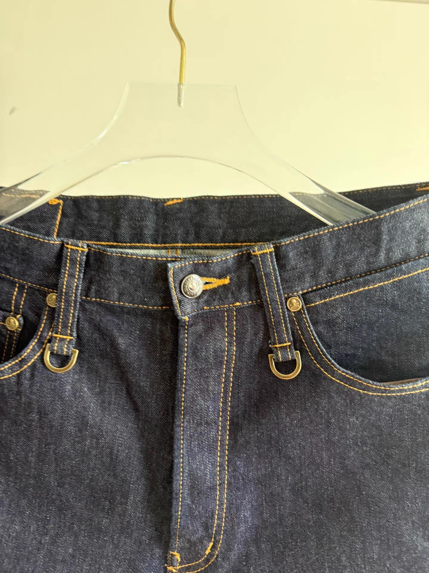Mastermind Japan Mastermind Japan Gold Thread Jeans Q17 Size US 32 / EU 48 - 5 Thumbnail