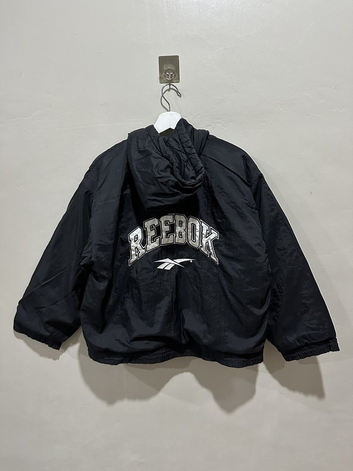 Reebok Reebok X Hoodie Jacket X Vintage Size US L / EU 52-54 / 3 - 5 Thumbnail