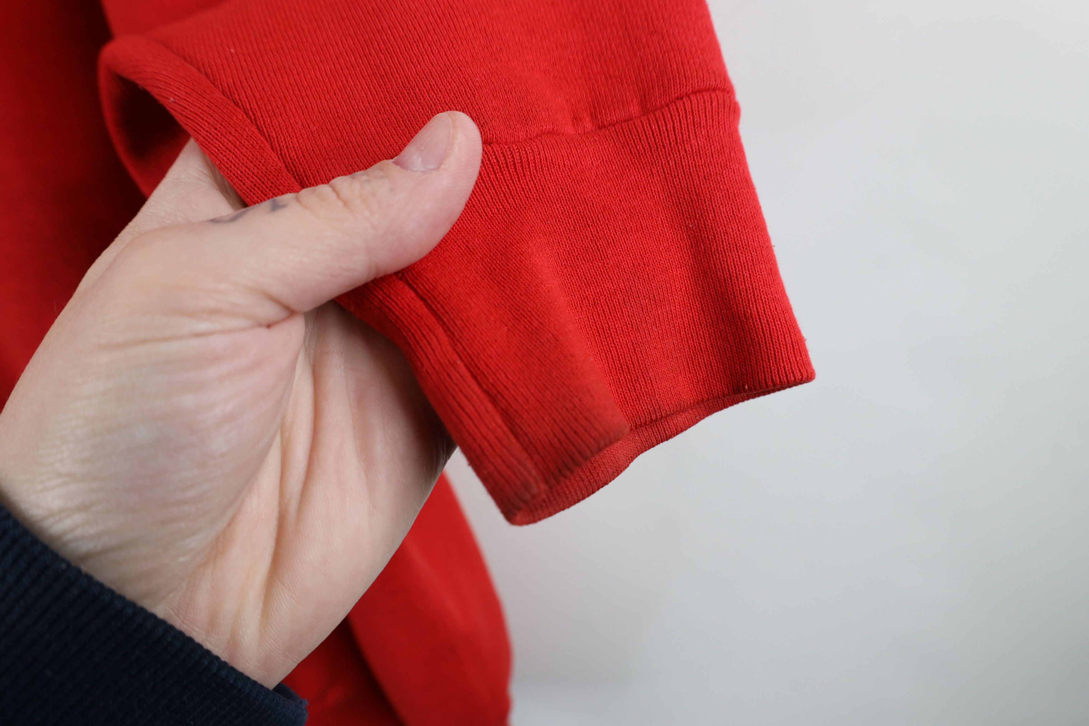 Vintage Vintage 90s Delta Sigma Theta Sorority Sweatshirt Red USA Size XL / US 12-14 / IT 48-50 - 10 Thumbnail