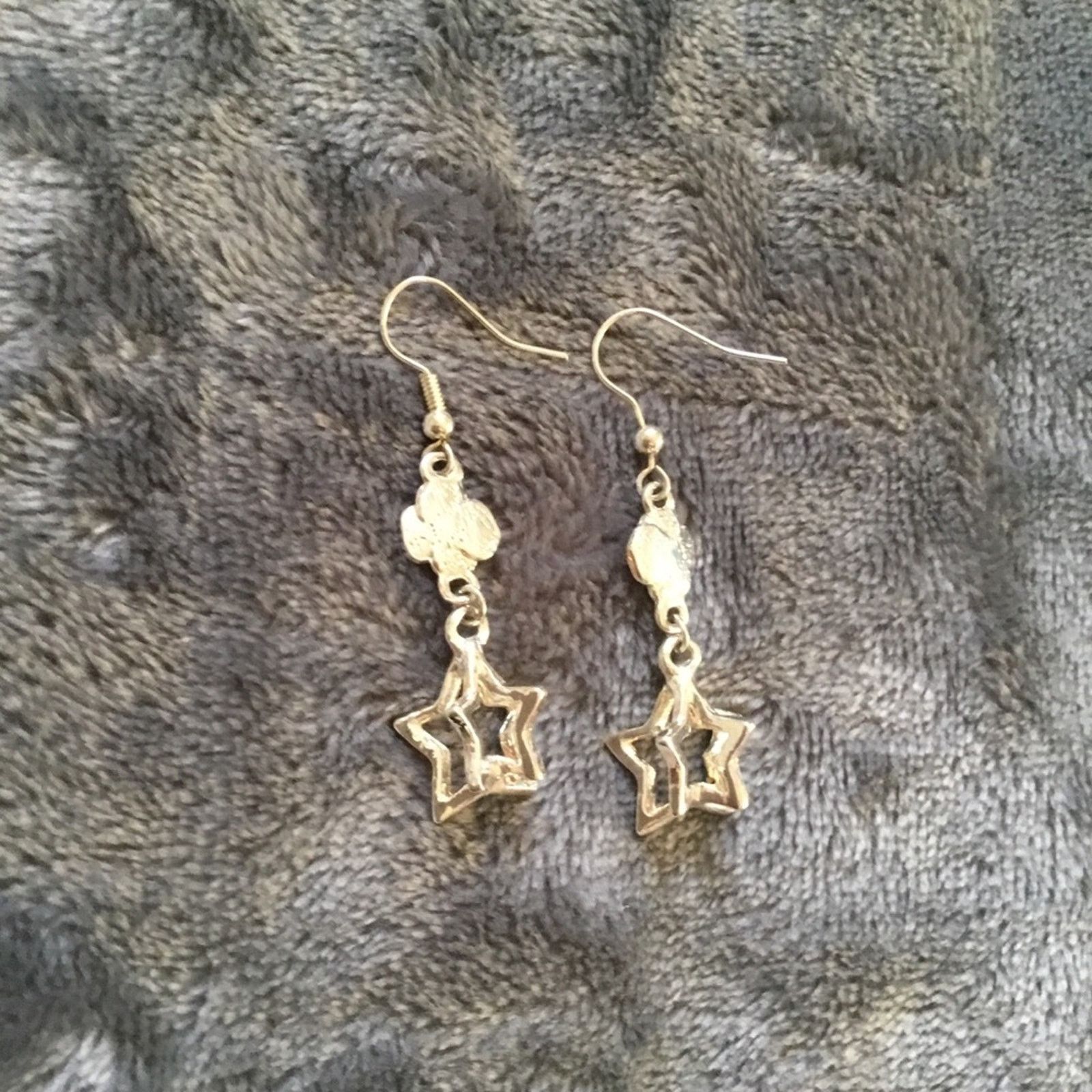Other Silver Twinkle Star Earrings Size ONE SIZE - 6 Thumbnail