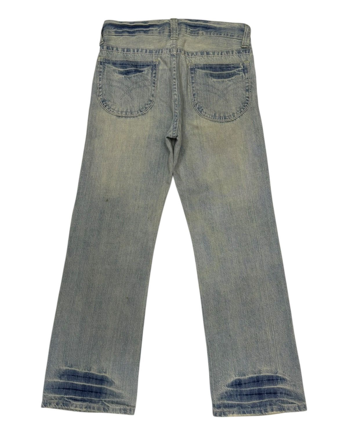 GOSTAR DE FUGA Flare Jeans Mud Wash Chouette Rusty Jeans Size US 31 - 8 Thumbnail