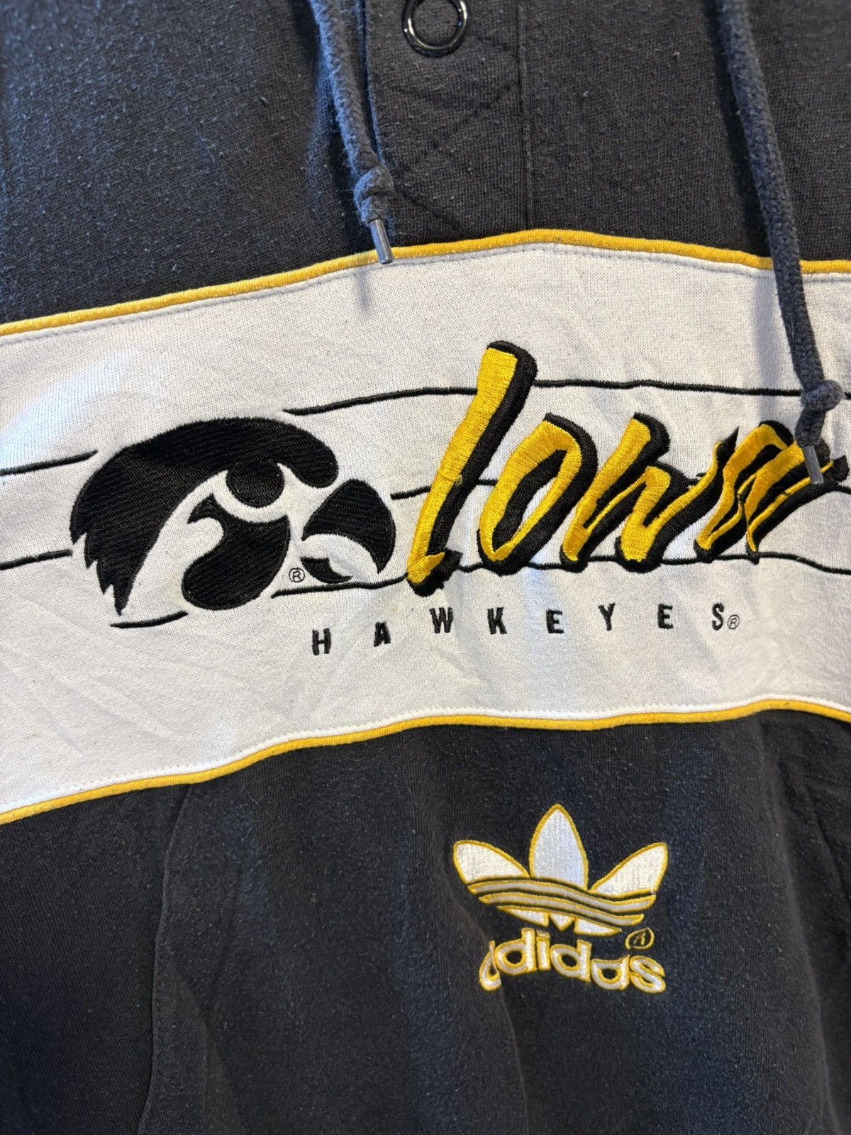 Adidas Y2K Adidas Pullover Sweatshirt Hoodie Size US XXL / EU 58 / 5 - 8 Thumbnail