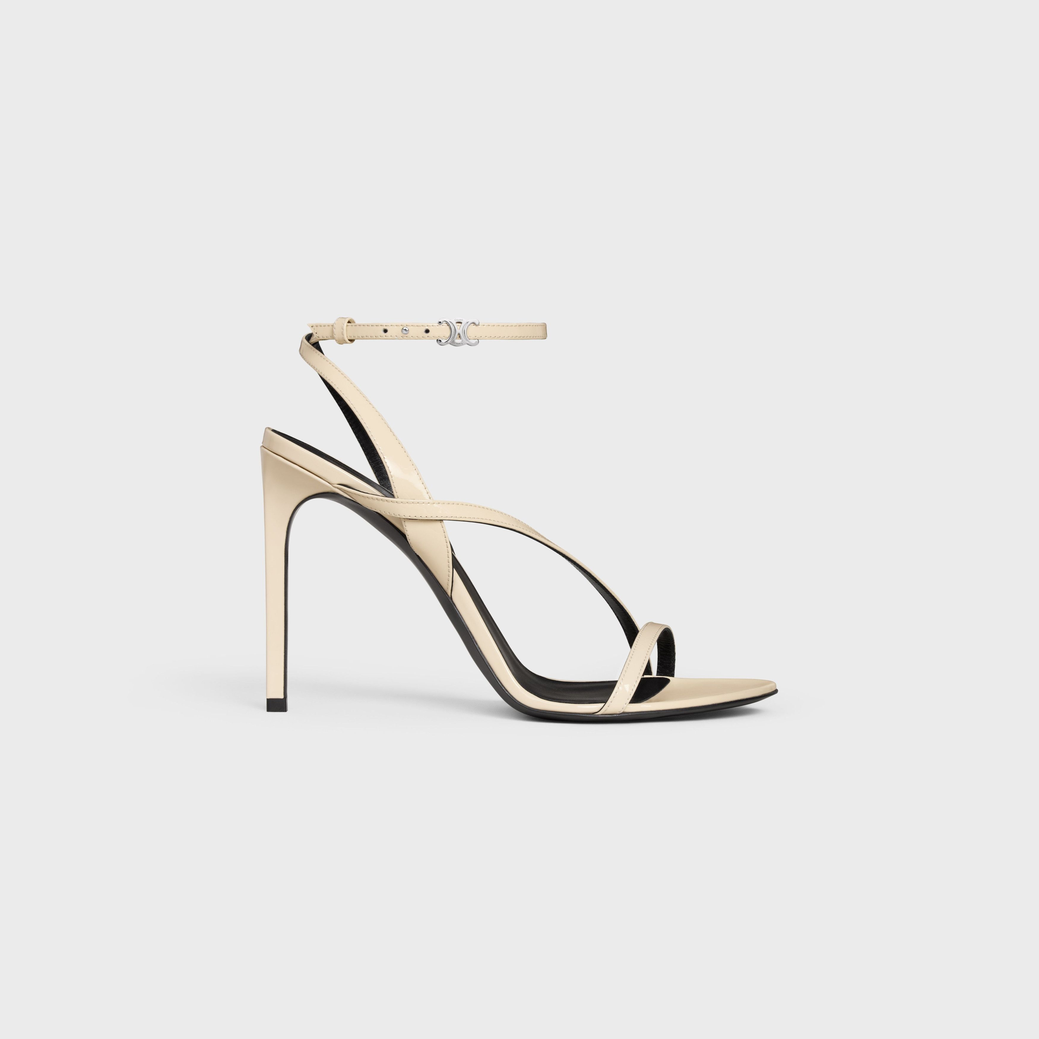 Celine o1bcso1str0925 362484582C Ava Triomphe Stiletto Sandals Milk Size US 11 / IT 41 - 1 Thumbnail