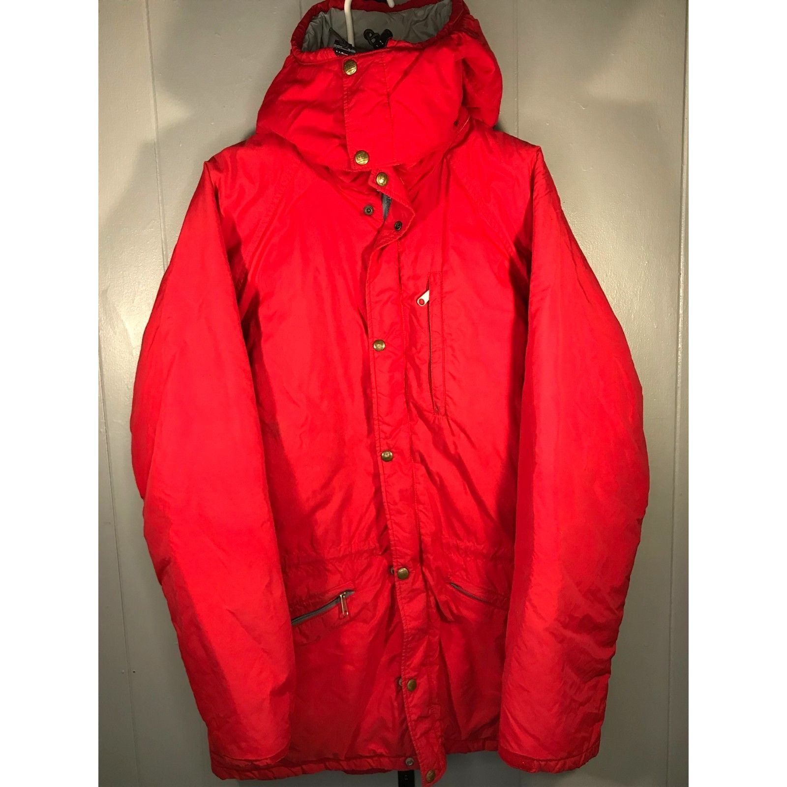 L.L. Bean Vintage 90s L.L. Bean Red Winter Parka Coat Puffer Jacket Me Size US XL / EU 56 / 4 - 1 Thumbnail