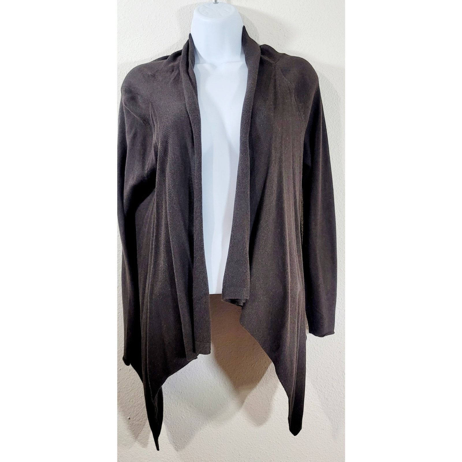 Old Navy Old Navy Brown Draped Open Front Cardigan Sweater Small Size S / US 4 / IT 40 - 1 Thumbnail
