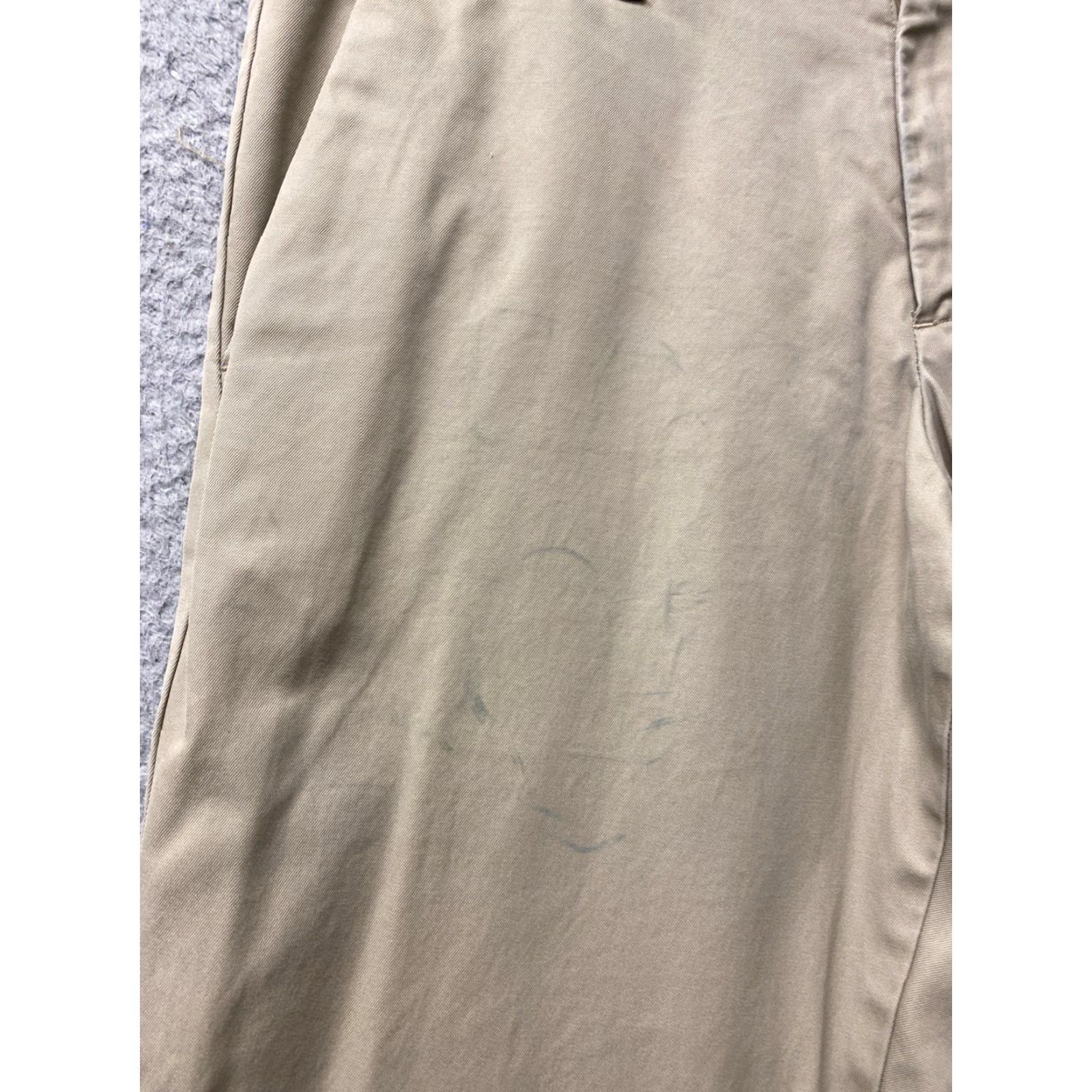 Gap GAP Slim Tech Pant Pants Mens 31x30 TAN Blue Slim Chino Straight Fit 0516 Casual Business Travel Mens Size US 31 - 3 Thumbnail