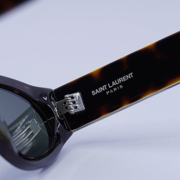 Saint Laurent Paris 🕶️ New Saint Laurent SL618 002 Sunglasses - Dark Havana Size ONE SIZE - 7 Thumbnail