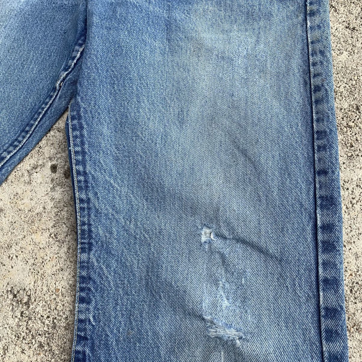 Lee Vintage 90s Lee USA Straight Leg Distressed Jeans W30X30 Size US 30 / EU 46 - 7 Thumbnail