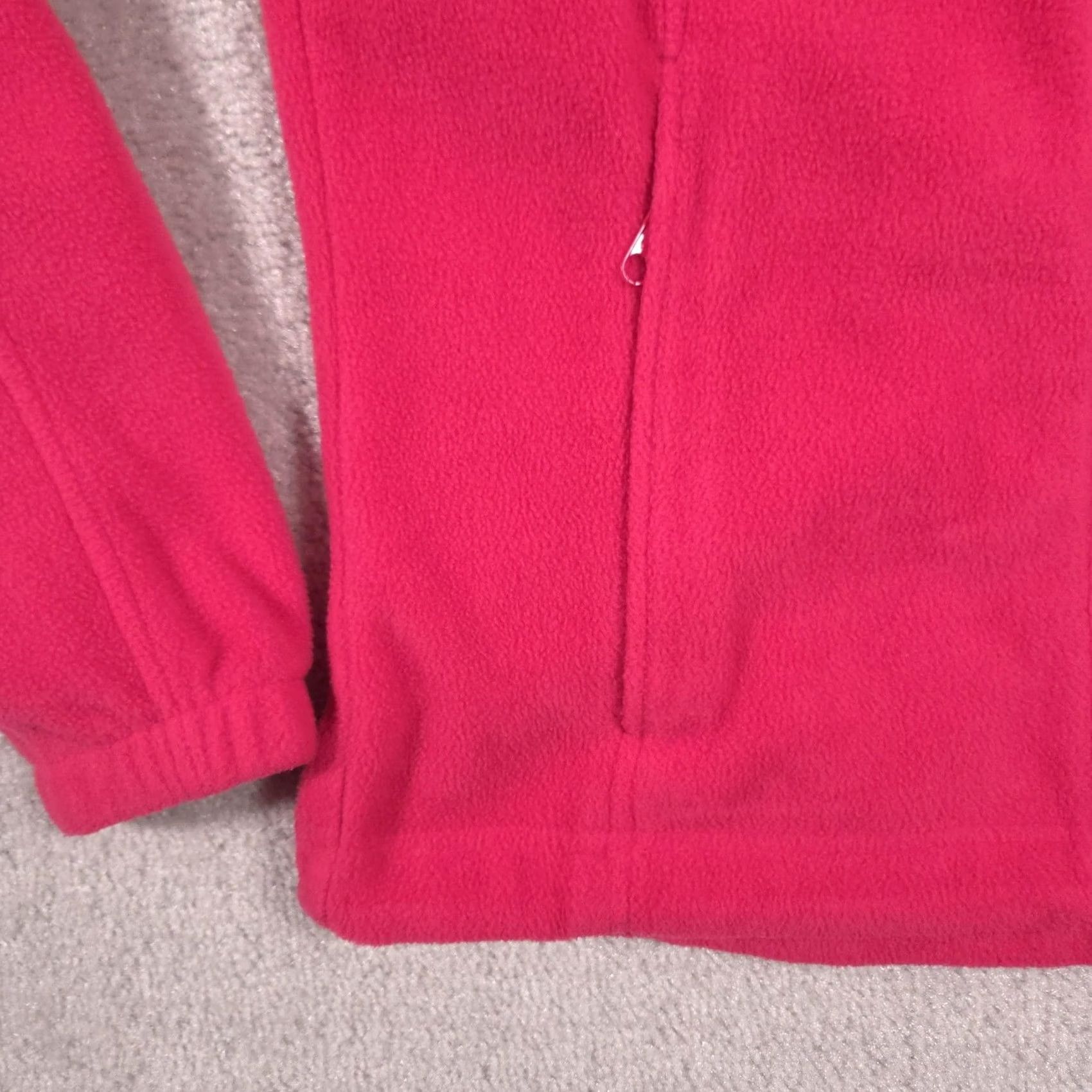 Layer 8 VINTAGE? No — Columbia Fleece Jacket Womens Medium Pink Full Zip Lightweight Outdoor Layer Size M / US 6-8 / IT 42-44 - 5 Thumbnail
