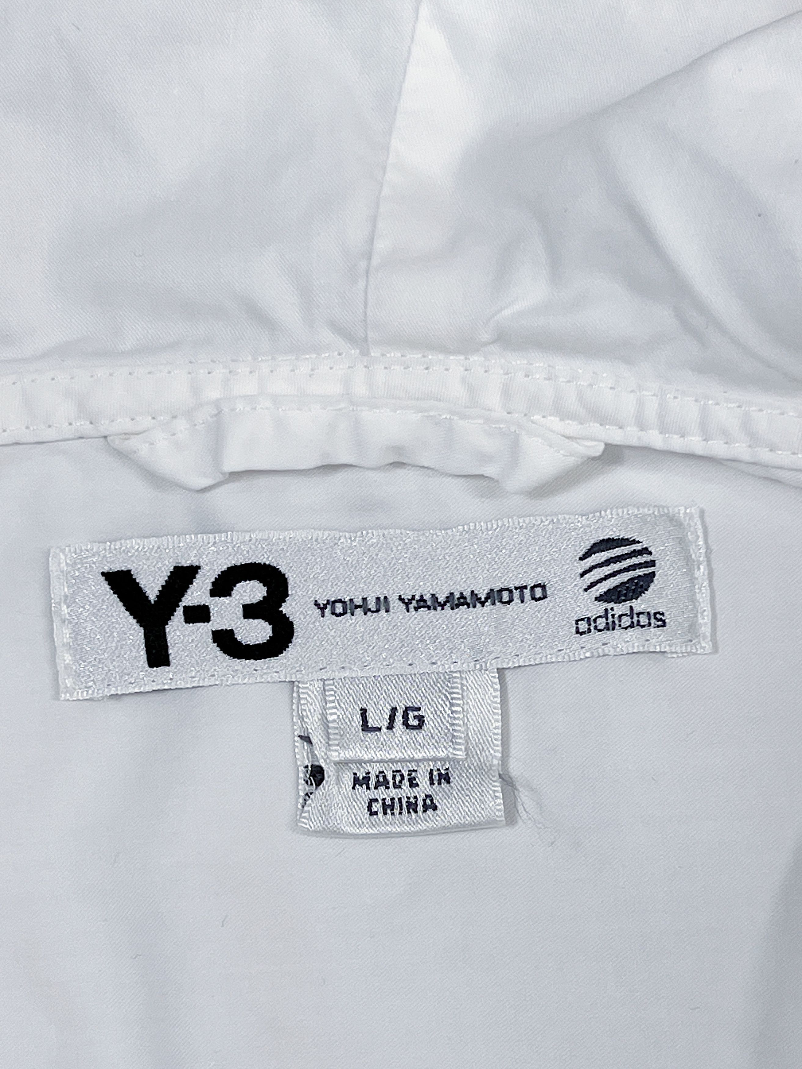 Adidas × Yohji Yamamoto Adidas x Yohji Yamamoto Overshirt with Hooded Size US L / EU 52-54 / 3 - 6 Thumbnail
