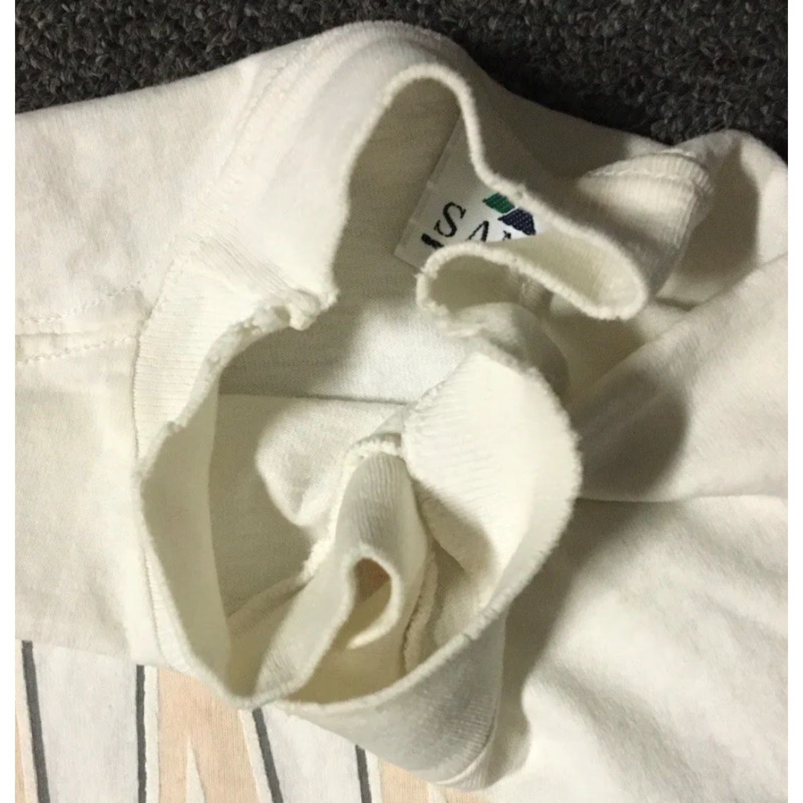 Vintage VINTAGE Harvard University Crop Shirt M White 90s 80s College Grunge Single Stitch Womens USA Size M / US 6-8 / IT 42-44 - 6 Thumbnail