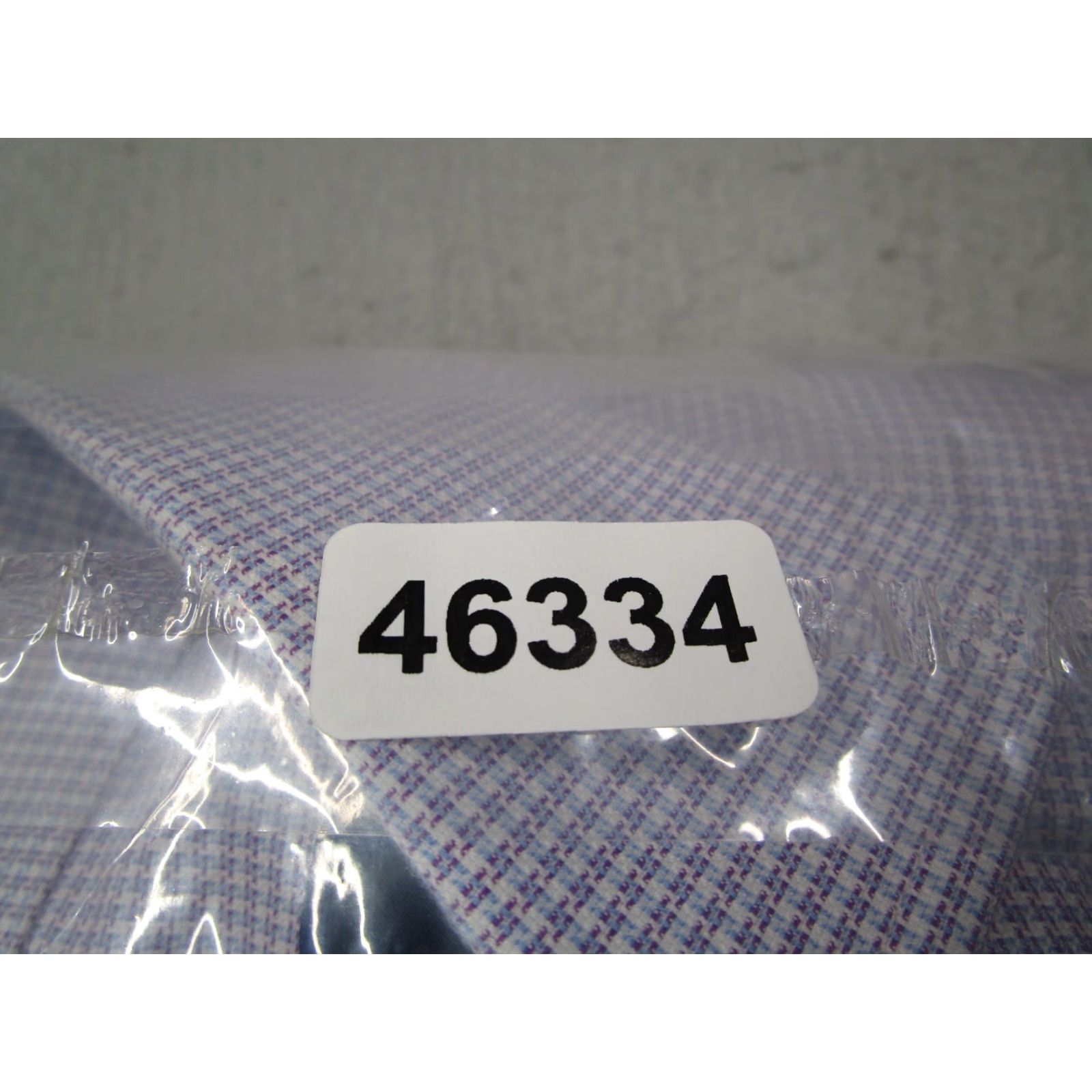 David Donahue David Donahue Dress Shirt Men Slim Purple Button Up 100% Cotton Dobby Trim Fit Long Sleeve Workwear Shirt Size 34R - 8 Thumbnail
