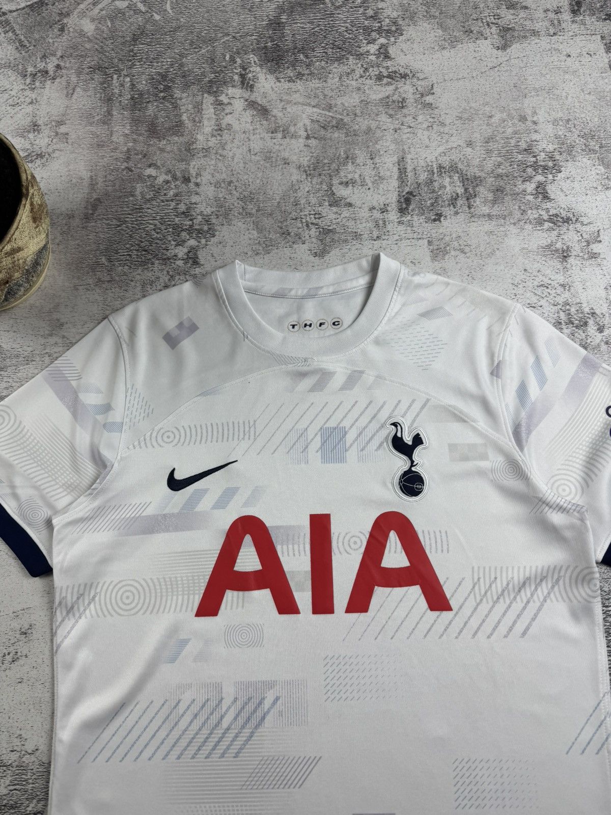 Nike Tottenham Hotspur 2022/2023/2024 Nike White Soccer Football T Shirt Jersey Kit Size US M / EU 48-50 / 2 - 6 Thumbnail