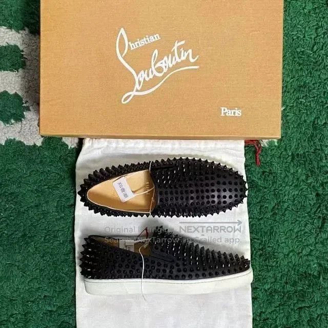 Christian Louboutin Christian Louboutin Black Velvet Red Sole Shoes. Size US 8.5 / IT 38.5 - 1 Thumbnail