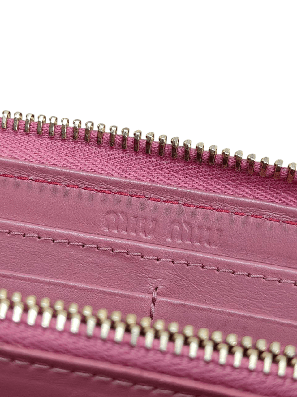 Miu Miu Miu miu Worn Wallet Size ONE SIZE - 4 Thumbnail