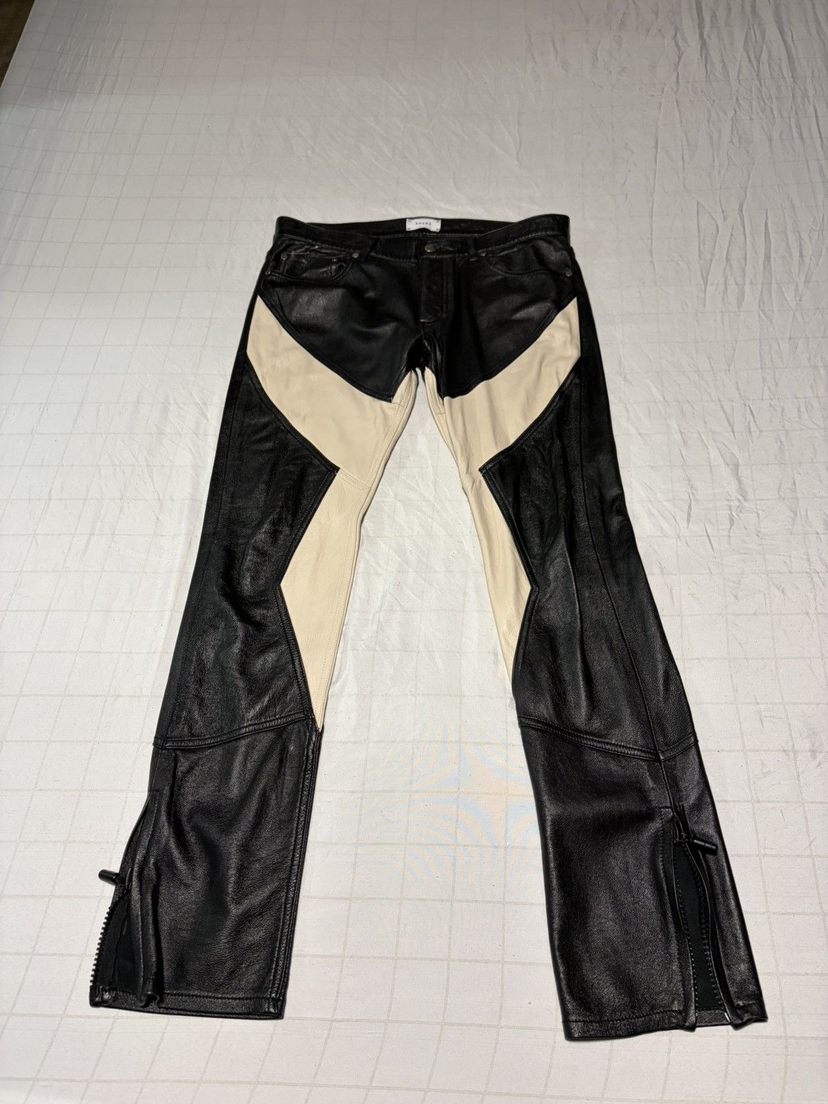 Rhude Lamb leather racer pants Size US 30 / EU 46 - 5 Thumbnail
