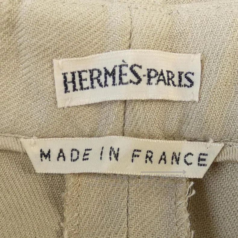 Hermes Hermes Margiela Linen Beige Striped Pants Size 24" / US 00 / IT 34 - 6 Thumbnail