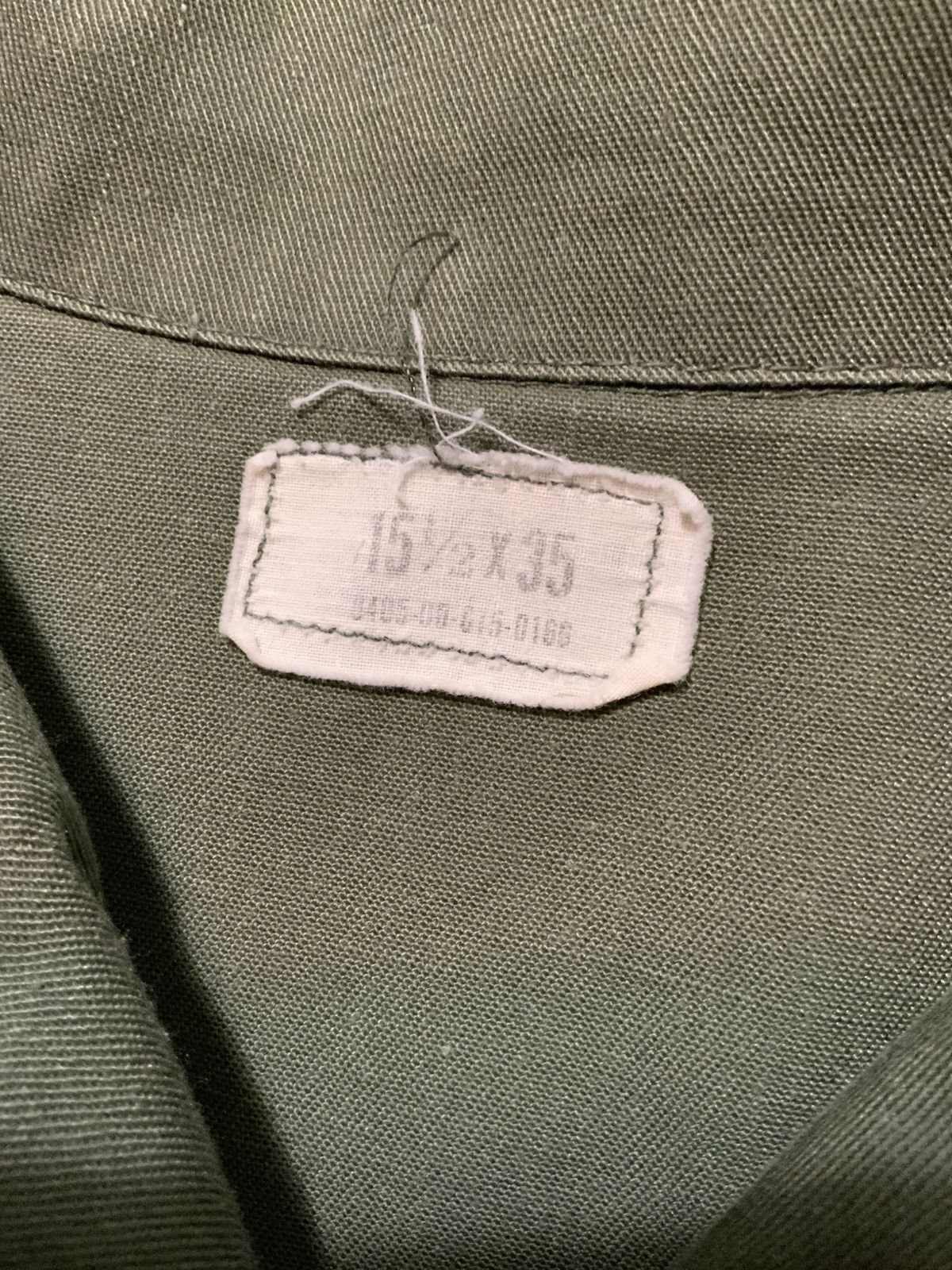 Vintage Vintage Selma U.S. Army OG-507 Utility Fatigue Button Shirt Size US S / EU 44-46 / 1 - 5 Thumbnail