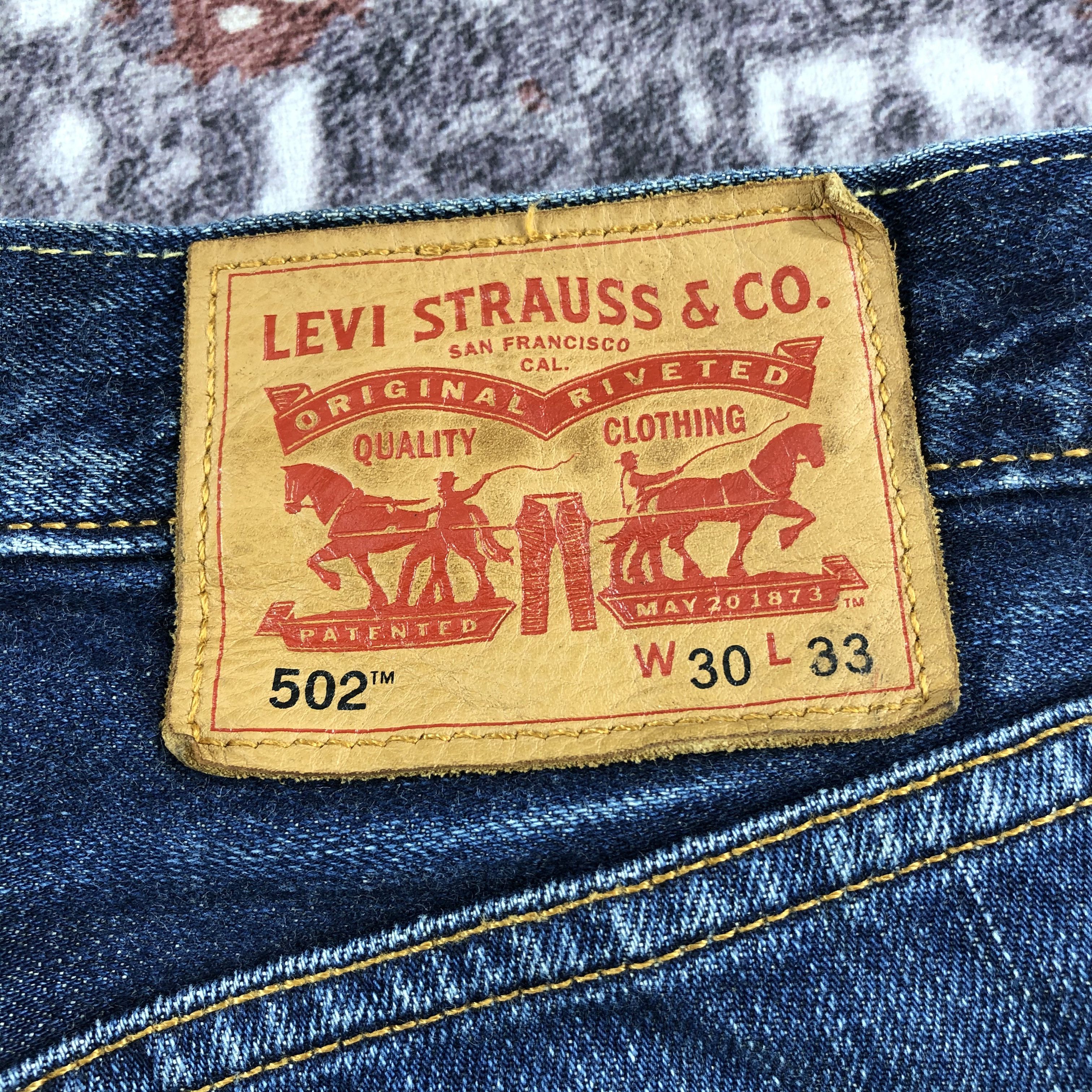 Levi's × Vintage Vintage Blue Wash Levis 502 Jeans-JM2615 Size US 32 / EU 48 - 6 Thumbnail