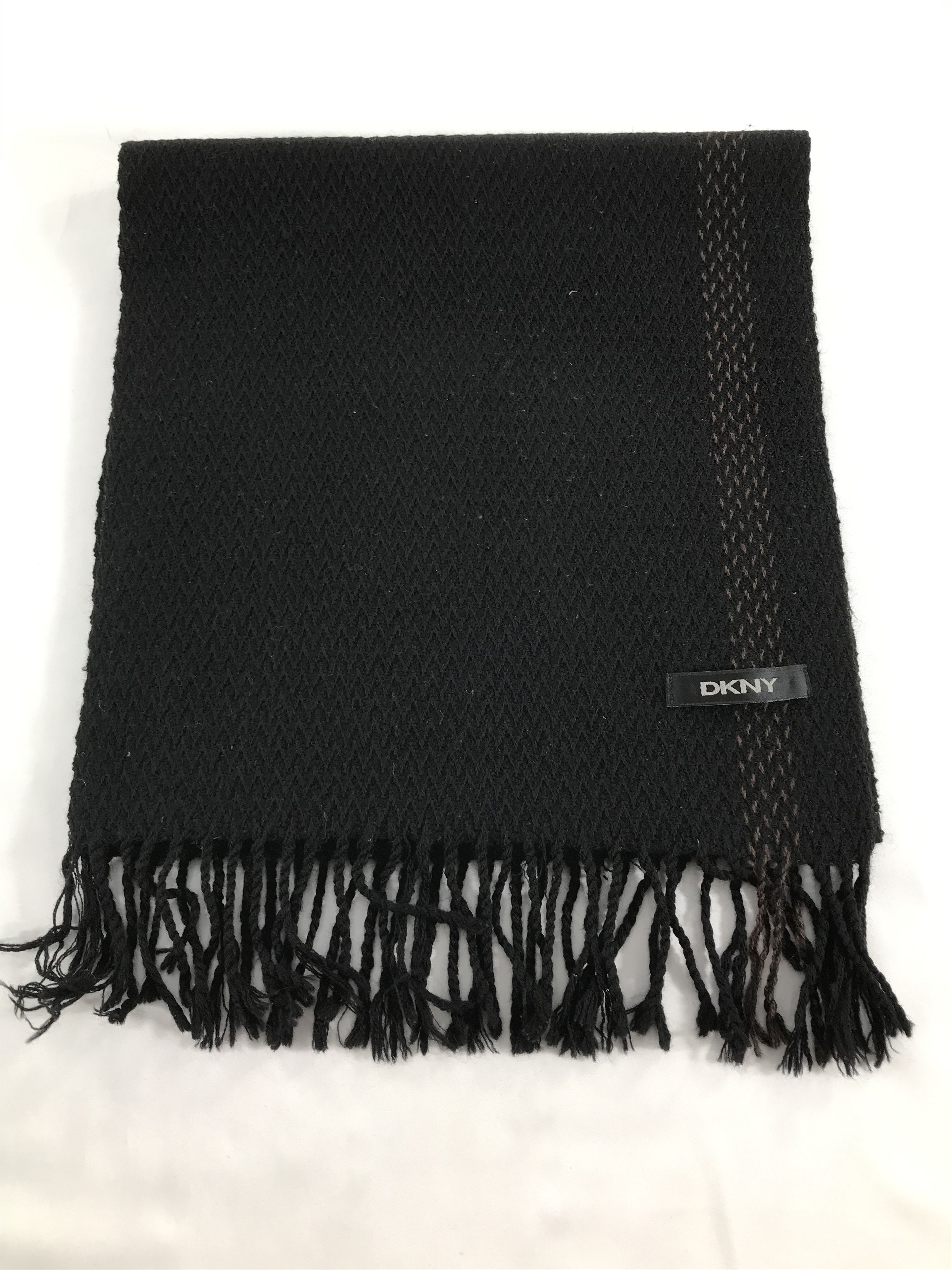 DKNY DKNY Wool Scarf Muffler V284 Size ONE SIZE - 2 Thumbnail