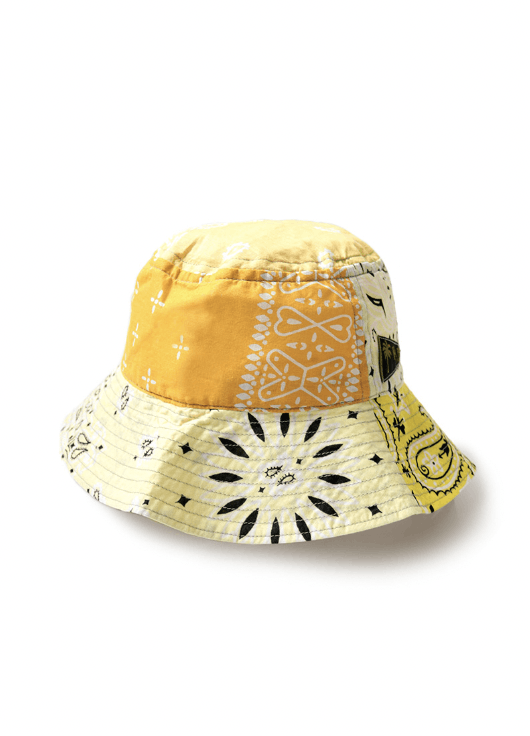 Kapital Kapital Bandana patchwork Bucket HAT long brim Size ONE SIZE - 1 Preview