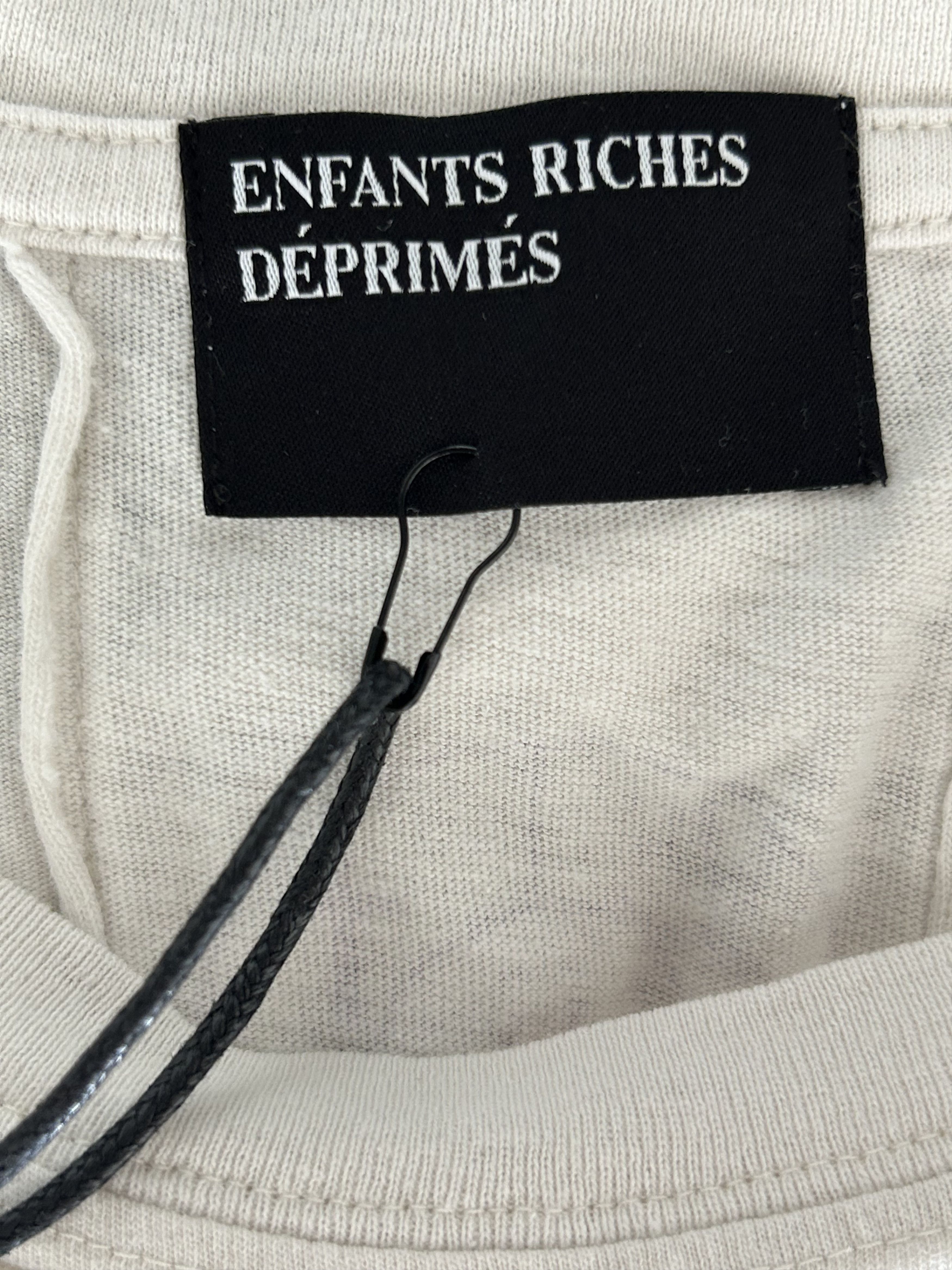 Enfants Riches Deprimes White & Purple I Still Have Hope Assemblage T-Shirt Size US L / EU 52-54 / 3 - 3 Thumbnail