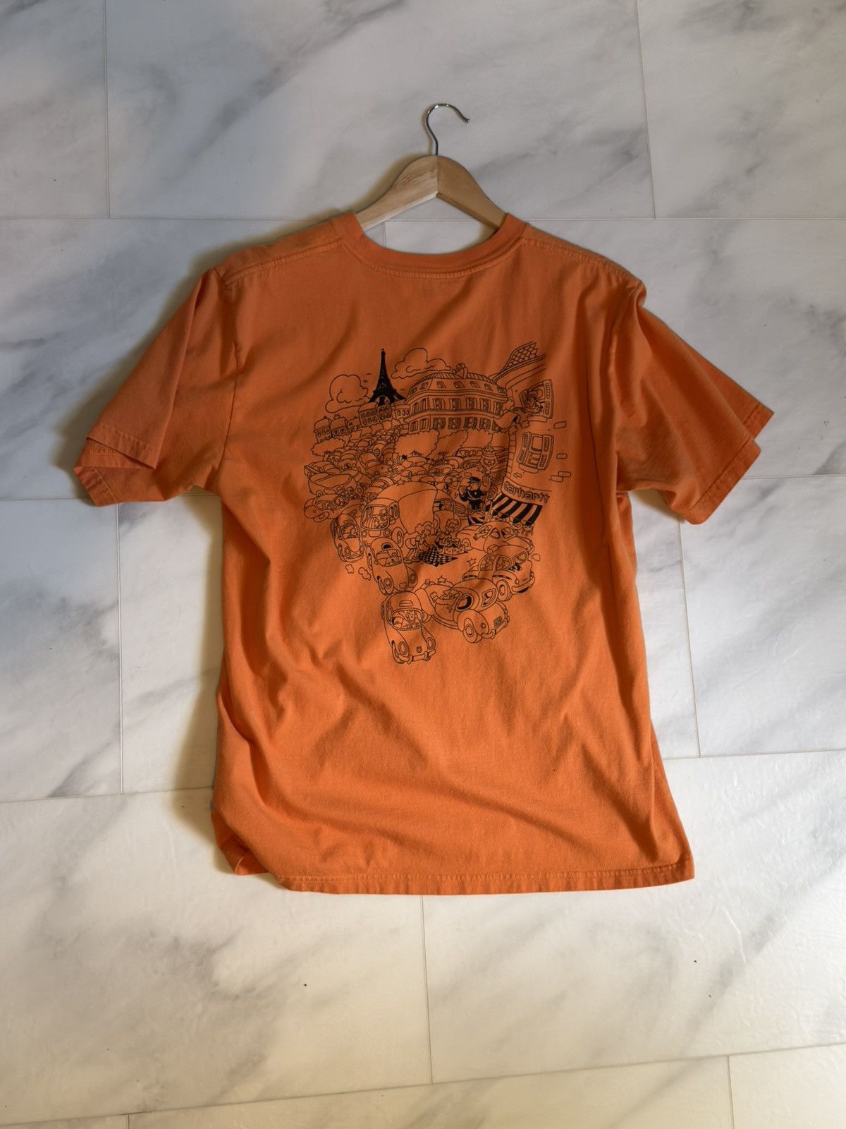 Carhartt Wip WIP Picnic in Paris Tee Size US L / EU 52-54 / 3 - 1 Thumbnail