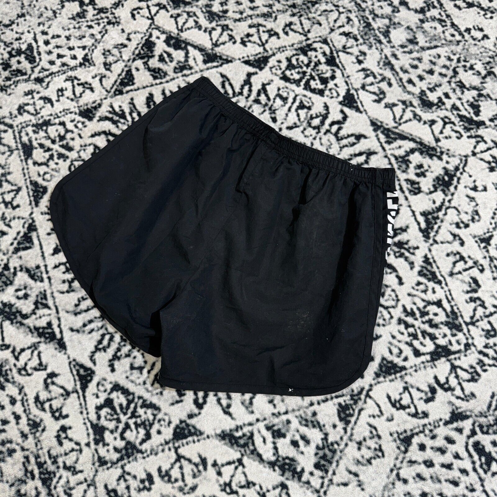 Diesel × Vintage Vintage Diesel Women's Black Polyester Shorts Size S 90s Size US 29 - 7 Thumbnail