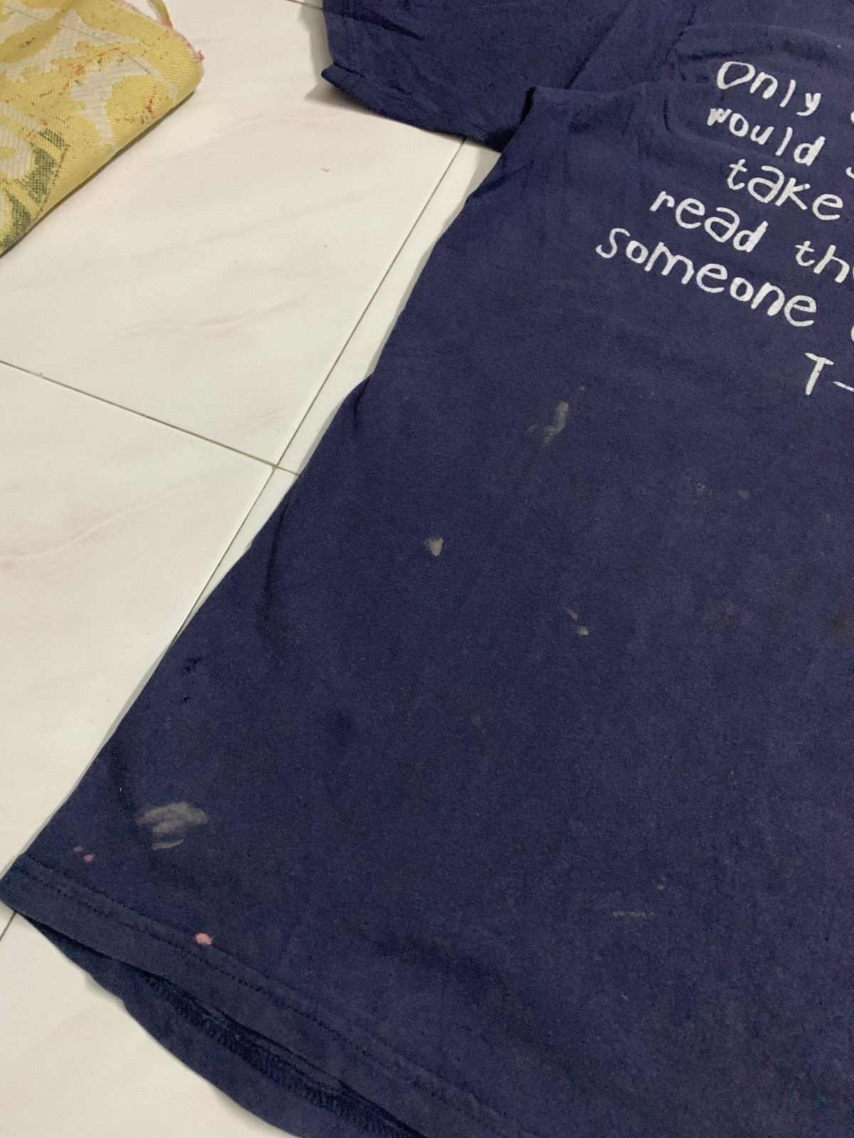 Vintage Crazy 2000s Trash Talk Font Text Hardcore Emo Punk T Shirt Size US L / EU 52-54 / 3 - 5 Thumbnail