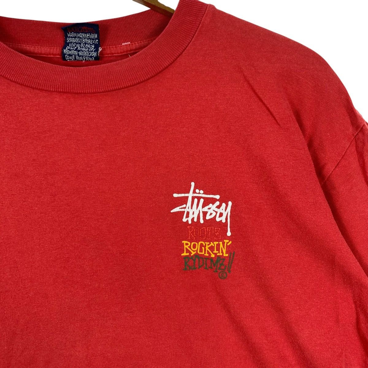 Stussy Vintage 90s STUSSY USA REGGAE Rootz Rockin Rydims TShirt Size US XS / EU 42 / 0 - 5 Thumbnail