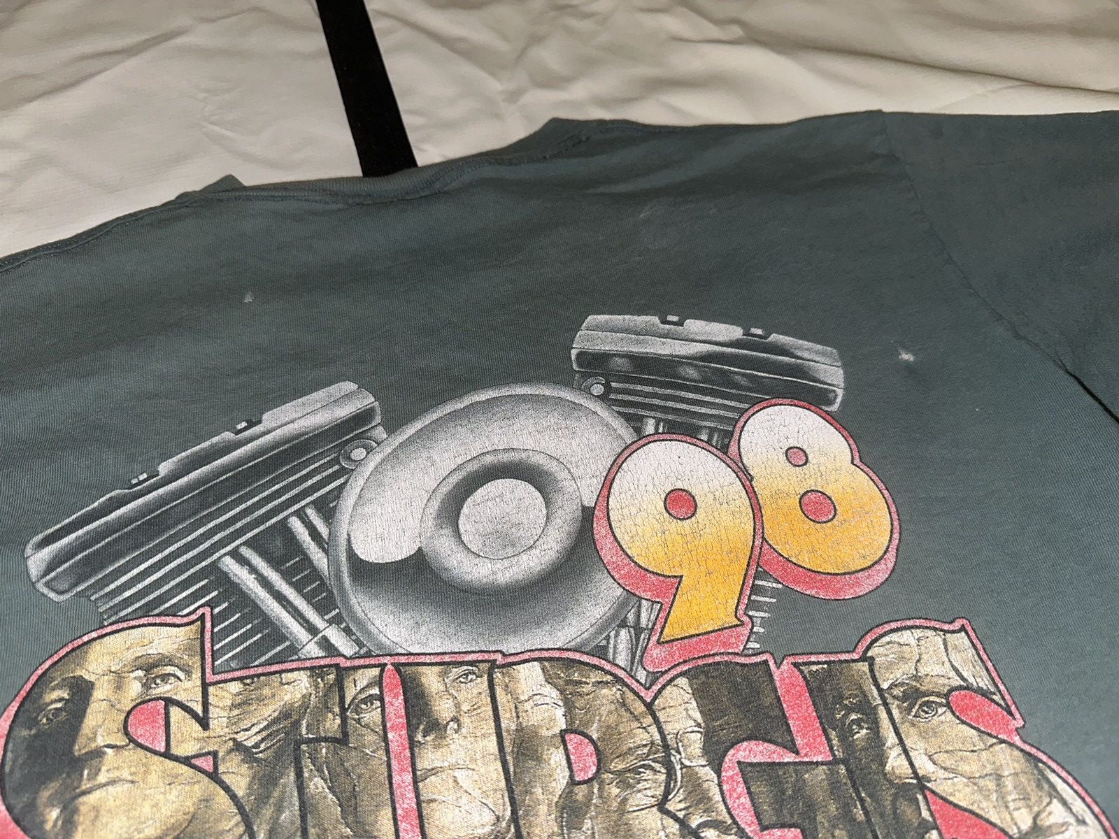 Vintage Vintage Sturgis Motorcycle Club Vintage Tee Size US L / EU 52-54 / 3 - 3 Thumbnail