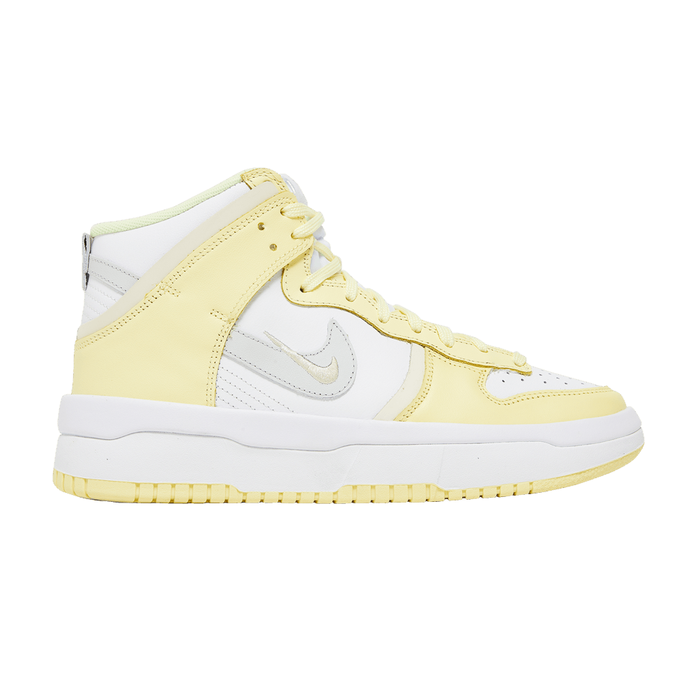 image of Nike Wmns Dunk High Up White Citron Tint Shoes, Women's (Size 11)