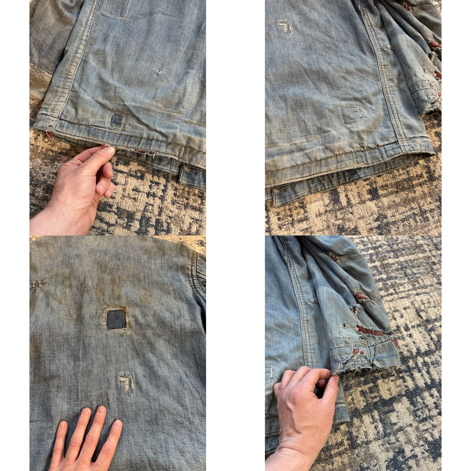 Vintage VINTAGE Penney’s Big Mac Denim Chore Jacket XL Blue 1950s USA Lined Men Size US XL / EU 56 / 4 - 11 Thumbnail