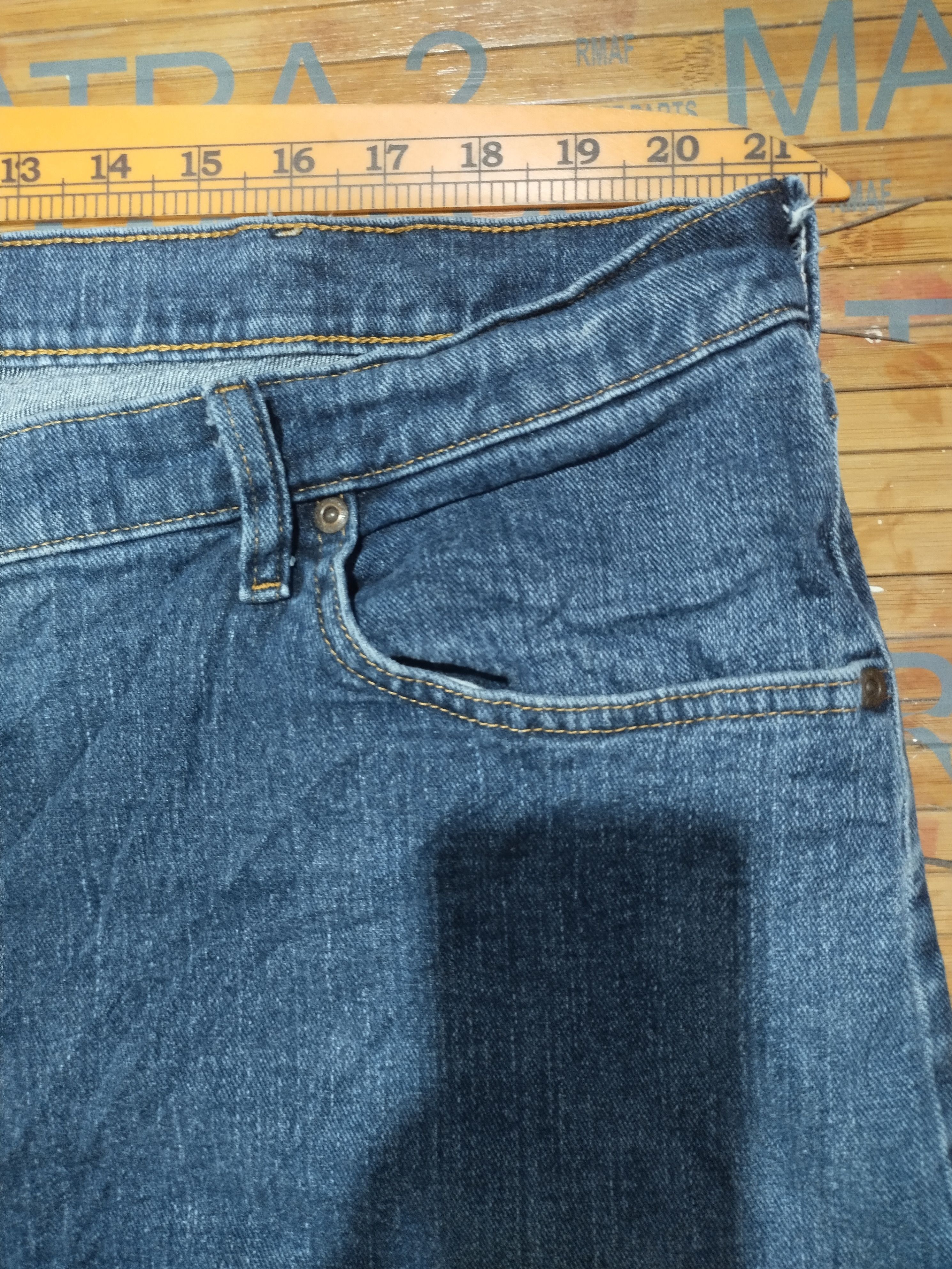 Vintage × Wrangler Jeans Wrangler Sz 42" Size US 42 / EU 58 - 6 Thumbnail