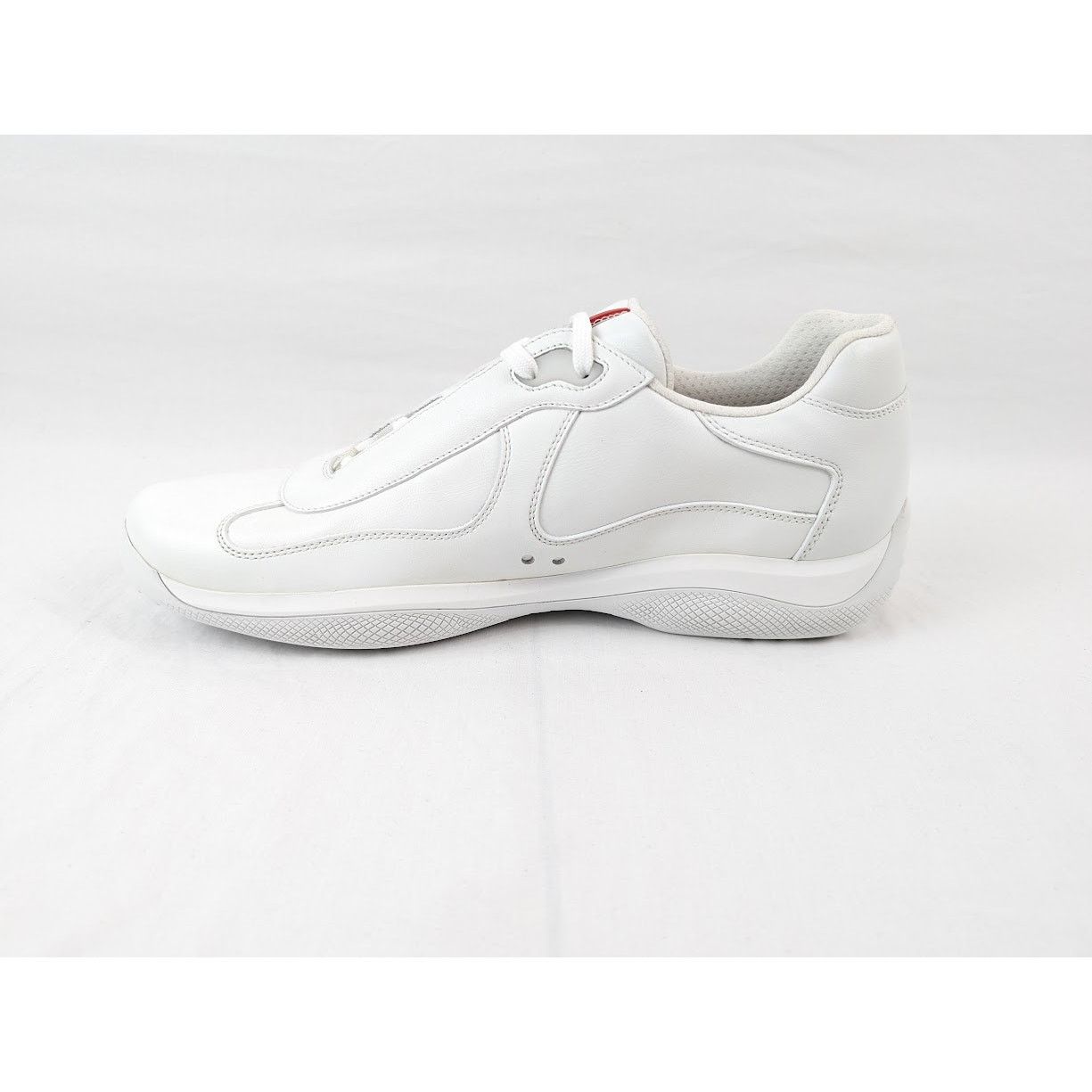 Prada o1rshd1 Cup Low-Top Sneakers in Bianco Size US 10 / EU 43 - 7 Thumbnail