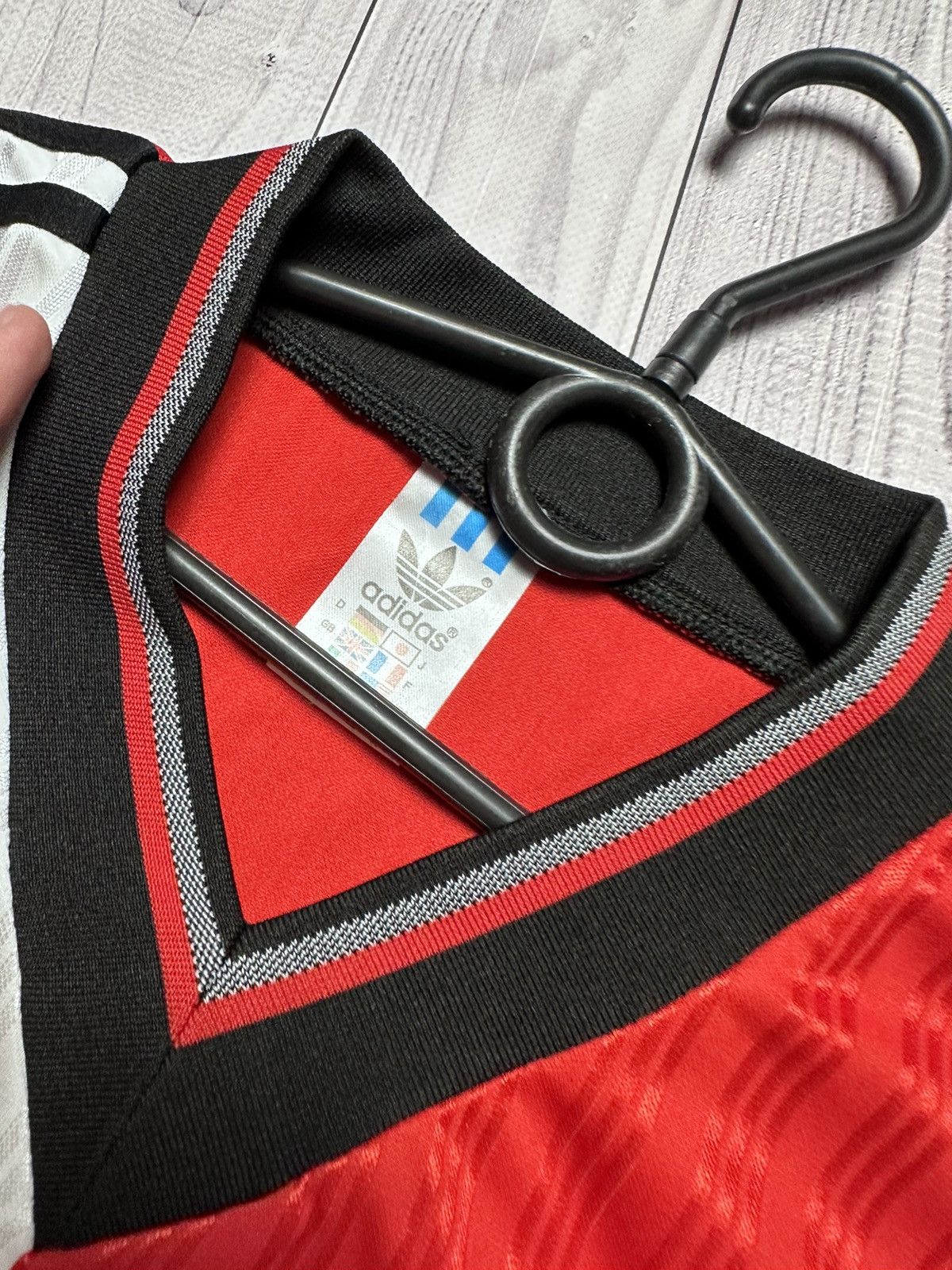 Adidas × Vintage Vintage adidas Rangers soccer jersey size M/L Size US M / EU 48-50 / 2 - 4 Thumbnail