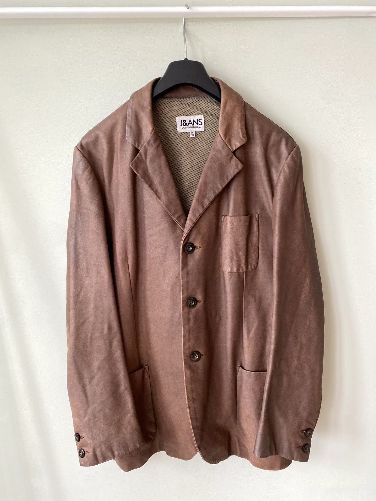 Dolce & Gabbana Dolce & Gabbana archive leather jacket Size US M / EU 48-50 / 2 - 1 Thumbnail