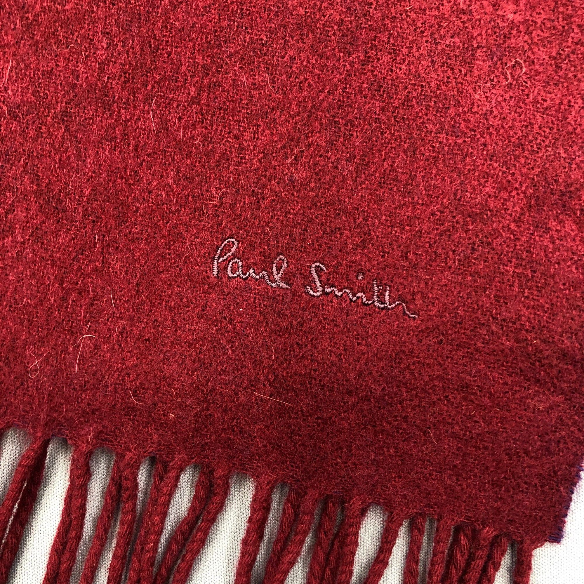 Paul Smith Vintage Paul Smith Scarf Muffler Wool Winter Scarves Size ONE SIZE - 4 Thumbnail