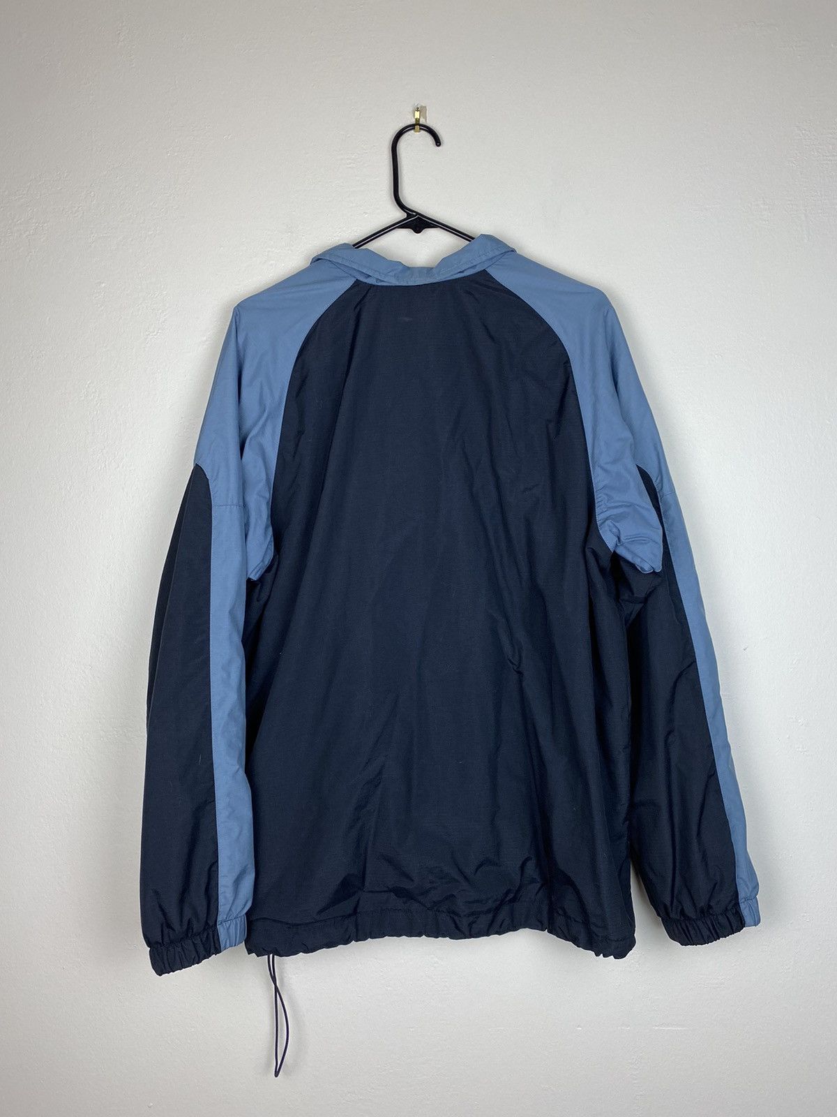 Nike Vintage y2k Nike Wind Breaker Zip Up Light Jacket Navy Size US M / EU 48-50 / 2 - 2 Thumbnail