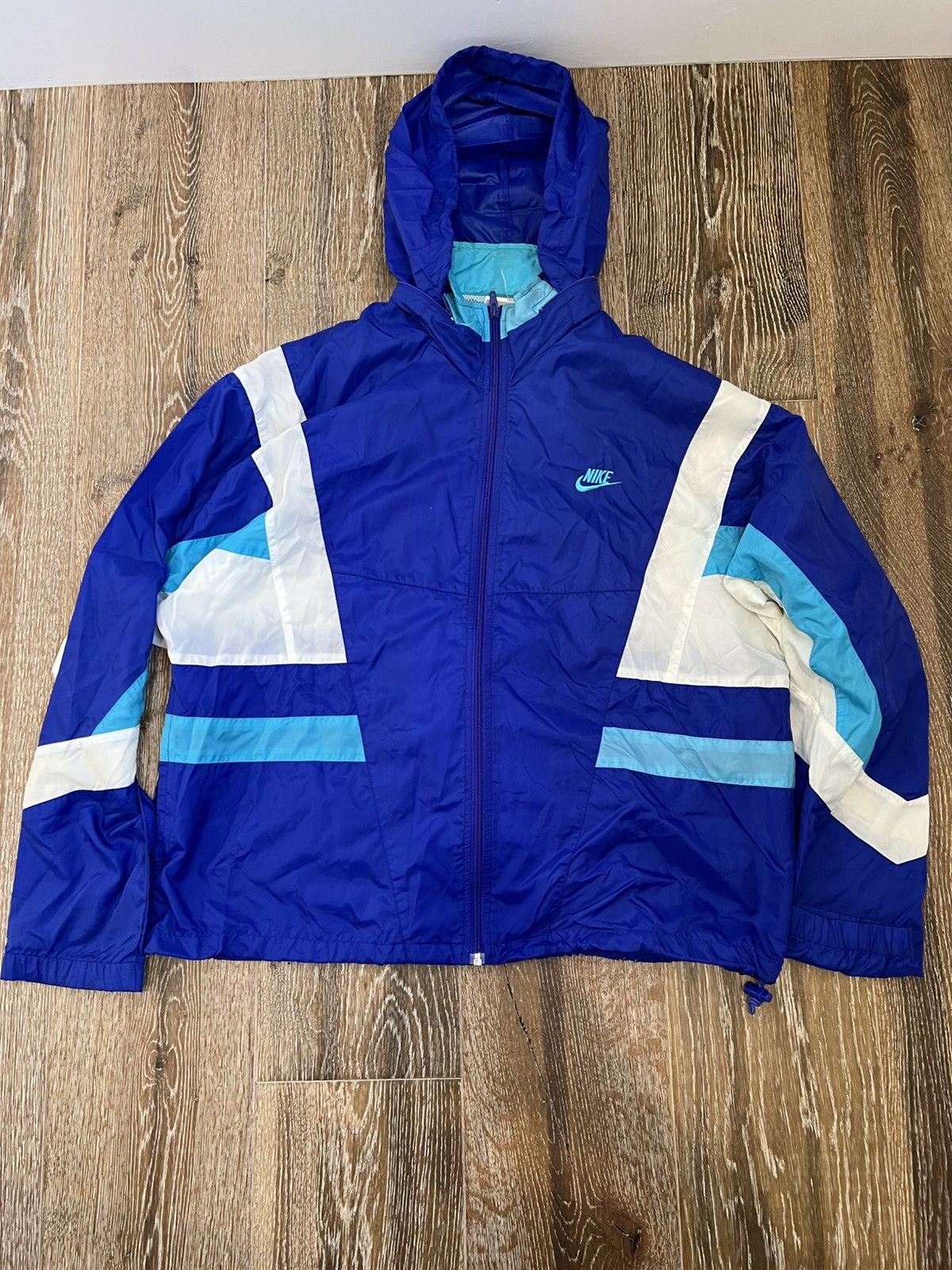 Nike Vintage Nike Wind Breaker Jacket Size US L / EU 52-54 / 3 - 1 Thumbnail