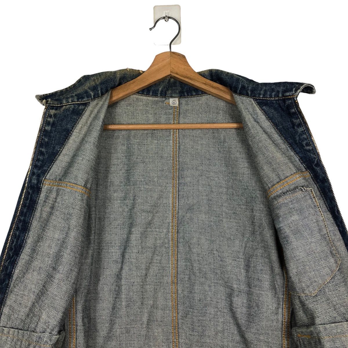 Japanese Brand 🔥Vintage Chore Denim Jacket Uniqlo Japan Issey Miyake Size US XL / EU 56 / 4 - 14 Thumbnail