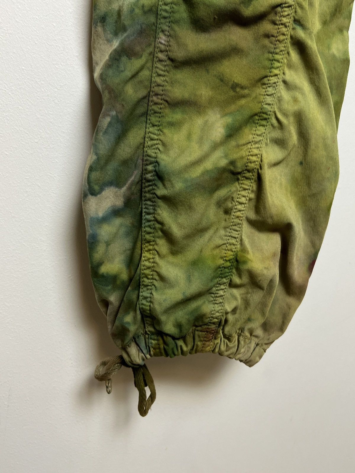 Giorgio Armani armani tie dye cargo camo multipocket army pants Size US 28 / EU 44 - 6 Thumbnail